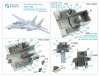 Quinta Studio QDS-32033 F-14D 3D-Printed & coloured Interior on decal paper ( Trumpeter ) (small version) 1/32